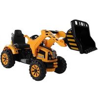 lean toys - bucket excavator tractor electrico infantil 12 voltiosbateria 2 x 6v7ah 1 plazas
