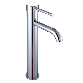Grifo Monomando Alto Para Lavabo Pico Cromado