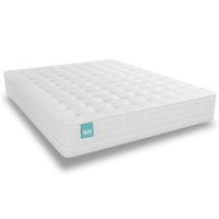 colchon de muelles ensacados 120x180 cm 26cm firmeza media-suave  hecho en espana nalui galana blanco