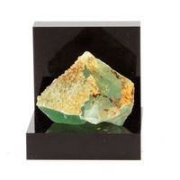 fluoritis blanca y verde - piedra natural de francia pratclaux haute -loire - cristal multicolor raro coleccion de sylvain desfarge  1510 ct -