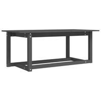 mesa de centro de diseno atemporal 110 x 55 x 45 cm madera maciza de pino gris dec039168