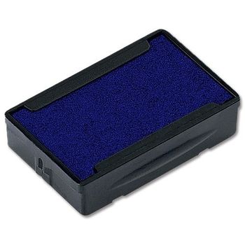Trodat 6/4910 Almohadillas de recambio azules para sellos automáticos | 2 unidades