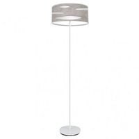 fabrilamp pie salon odra 1xe27 blanco cemento gris 165x40x40 cm