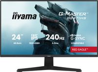 monitor iiyama 24 pulgadas resolucion full hd 1920x1080 panel ips 08 ms mprt 165 hz brillo 250 contraste 11001 hdmi displayport usb hub