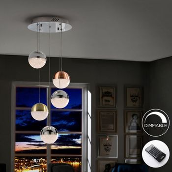 Lámpara colgante led sphere dimmable (24w)