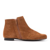 botin serraje cuero