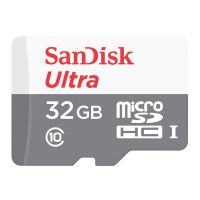 sandisk ultra microsd 32gb clase 10 uhs-i  adaptador sd