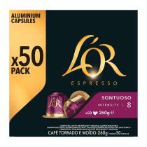CÃ¡psulas de cafÃ© L'Or Sontuoso - caja de 50