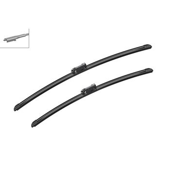 Aerotwin Flat Wiper Blade Set A209S