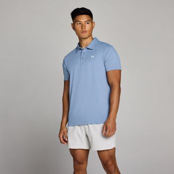 Polo de training para hombre de MP - Azul niebla - M