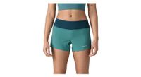 pantalones cortos patagonia strider pro   3 1 2 pulg  mujer azul