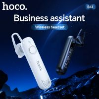 auriculares bluetooth hoco e63 para negocios manos libres inalambricos larga duracion en espera con microfono para iphone y xiaomi