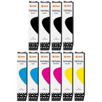 pccom essential cartucho tinta compatible epson t0711t0712t0713t0714 negrocianmagentaamarillo pack 10