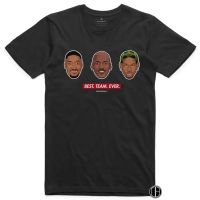 camiseta dearbball best team ever negra