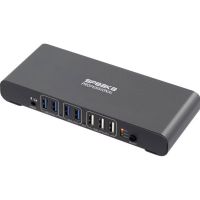 conmutador kvm speaka professional sp-kvm-2p4k 2 puertos usb-c hdmi