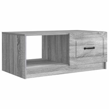 Mesa De Centro 90x50x37 Cm Madera - Gris