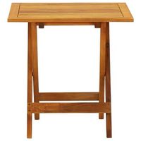 mesa para terraza bistro  mesa de bar madera maciza de acacia 46x46x47 cm