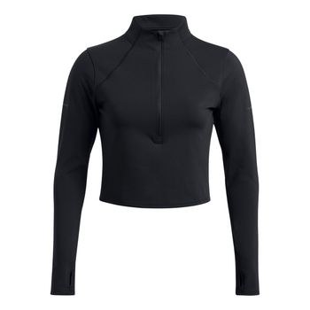 Under Armour Launch Elite Half Zip Camiseta De Running Mujeres-Negro