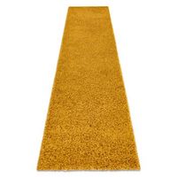 alfombra alfombra de pasillo soffi shaggy 5cm oro - para la cocina e 60x300 cm
