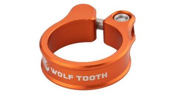 Abrazadera de tija de sillin wolf tooth naranja
