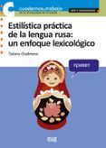 estilistica practica de la lengua rusa un enfoque lexicologico
