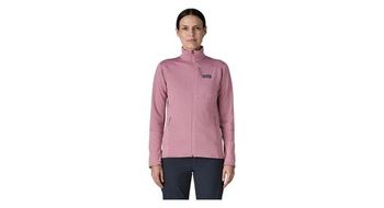 Forro polar patagonia r1 violeta para mujer