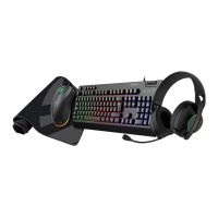 unykach pack nova teclado gaming membrana espanol raton cascos alfombrilla xl