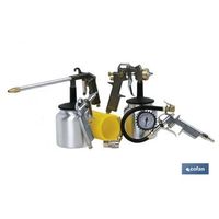 kits 5 piezas pistolas neum