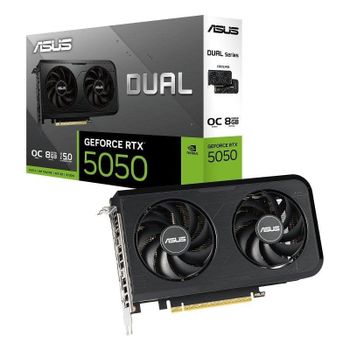 ASUS Dual GeForce RTX 5050 OC Edition 8GB GDDR6 Reflex 2 RTX AI DLSS4