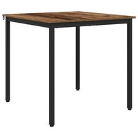 mesas de comedor - mesa de cocina 80 x 80 x 75 cm madera de ingenieria