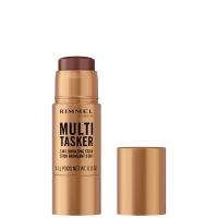 rimmel multi-tasker bronzer  highlighter stick 30ml various shades - deep