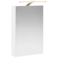 armario con espejo de bano  mueble de bano con estante 40 x 105 x 605 cm