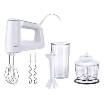 Braun Batidora de varillas MultiMix3 HM3135 WH 4644-HM3135WH