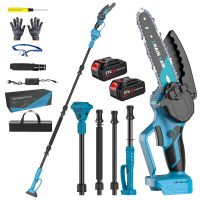sierra de podar telescopica de 2 m con motosierra electrica sin escobillas de 6 pulgadas para ramas altas herramientas de jardin a bateria para makita