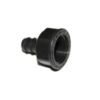 jardin202 - racord enlace hembra goteo 34 x 16 mm  100 unidades   100 unidades