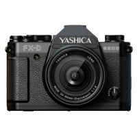 camara compacta yashica fx-d s300 50mp visor electronico simulaciones de pelicula negra