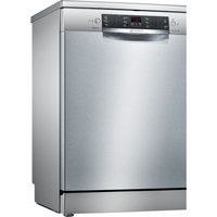 serie 4 sms46ii01g full-size dishwasher - steel