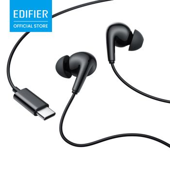 Audífonos Intrauditivos con Cable USB-C EDIFIER P230 con Micrófono, Audio de Alta Resolución, Control en Línea, Diseño Ergonómico para Comodidad Durante Todo el Día