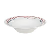 plato para pasta de ceramica blanca negro y rojo