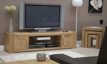 Milan 180cm Oak TV Unit