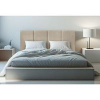 cabecero cama granada tapizado tejido antimanchas largo 180x125 cm beige