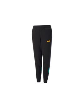 Pantalones Puma ESS+ Colorblock Infantil Black