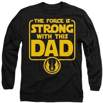 Disney Tops y Camisetas Force Is Strong Dad para mujer