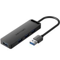 hub vention 6 puertos usb 30 5 gbps modelo chl-scb2 con puerto alimentacion