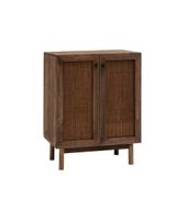 aparador de madera maciza nogal 80x100cm