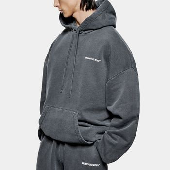 MKI MIYUKI ZOKU Uniform Cotton-Blend Jersey Hoodie - S