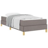 cama tapizada  190 x 90 cm   - taupe
