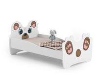 cama infantil animals ksb001 90x164x70 blanco