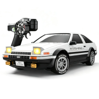 jxc ae4386 rtr 143 24g 4wd drift rc car para toyota ae86 licenciado oficialmente con giroscopio control remoto totalme
