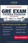 kaplan gre exam 2007 premier program